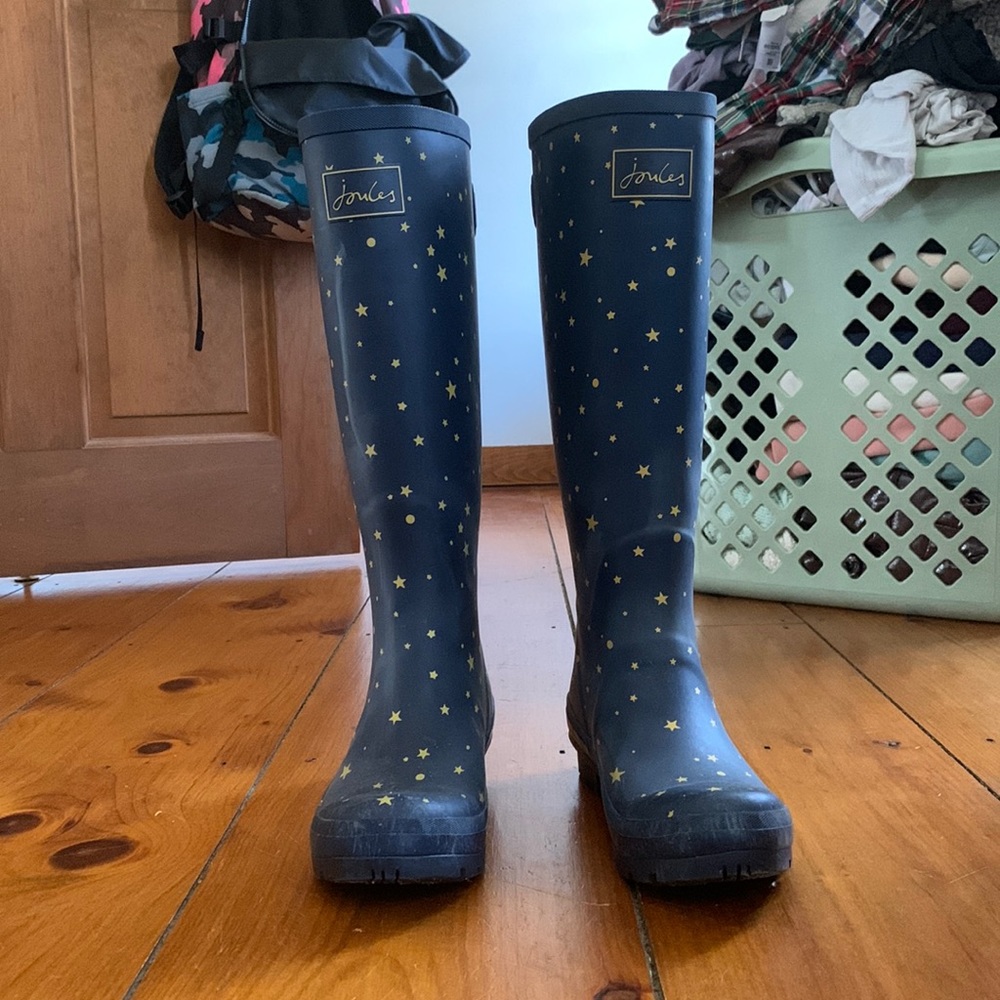 Joules Starry Rain Boots